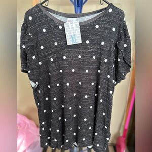 New with tags LuLaRoe short sleeve shirt.